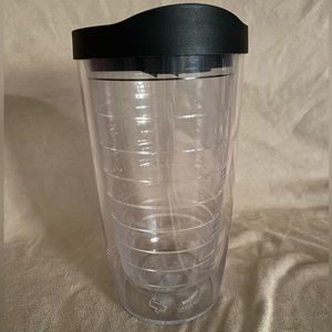 COPY - Tervis clear Tumbler with Black lid 16 oz.